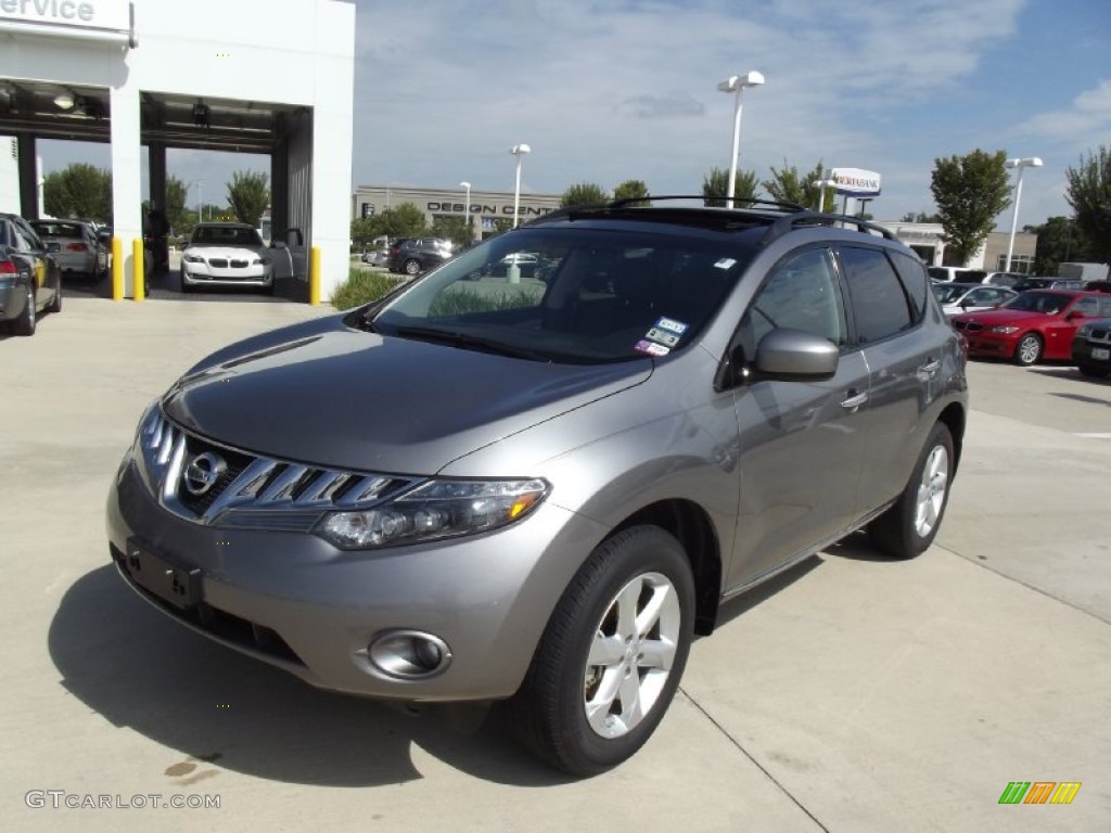 2009 Murano SL - Platinum Graphite Metallic / Black photo #1