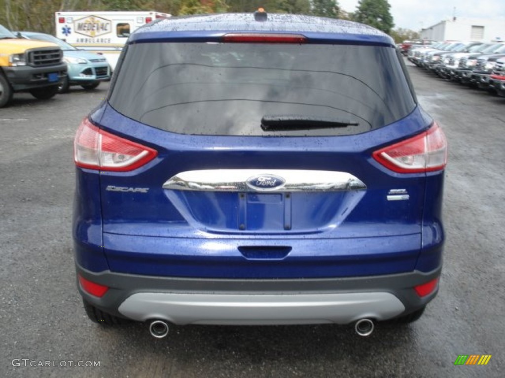 2013 Escape SEL 1.6L EcoBoost 4WD - Deep Impact Blue Metallic / Medium Light Stone photo #7