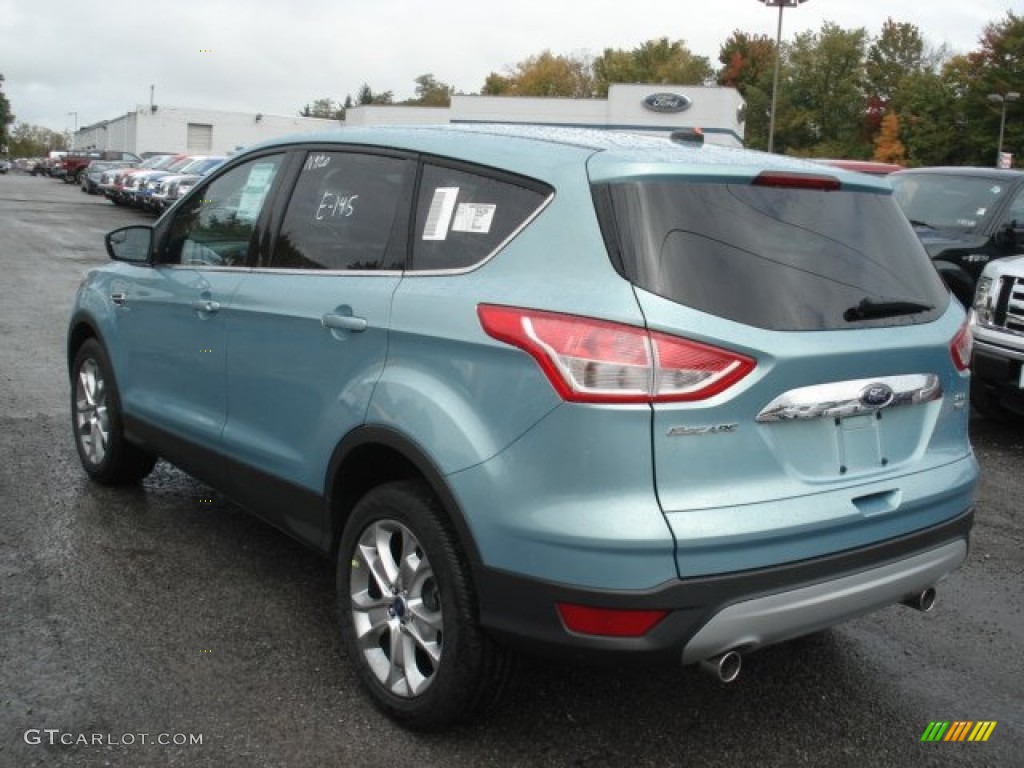 2013 Escape SEL 2.0L EcoBoost 4WD - Frosted Glass Metallic / Charcoal Black photo #6