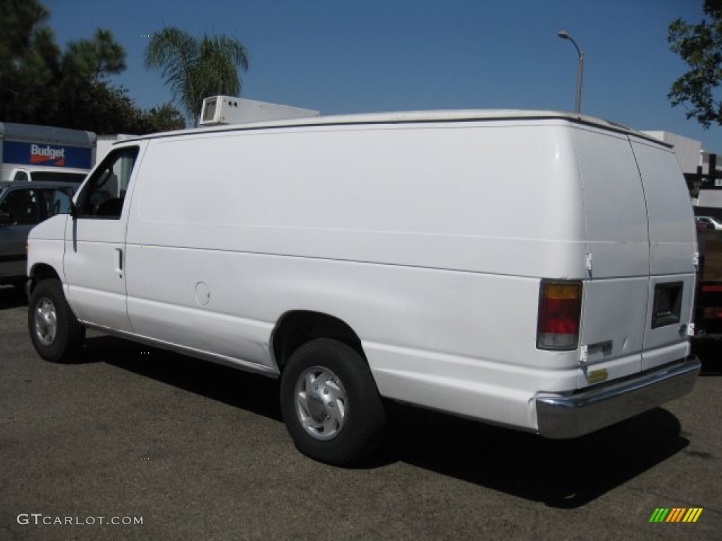 1993 E Series Van E350 Commercial - White / Gray photo #4