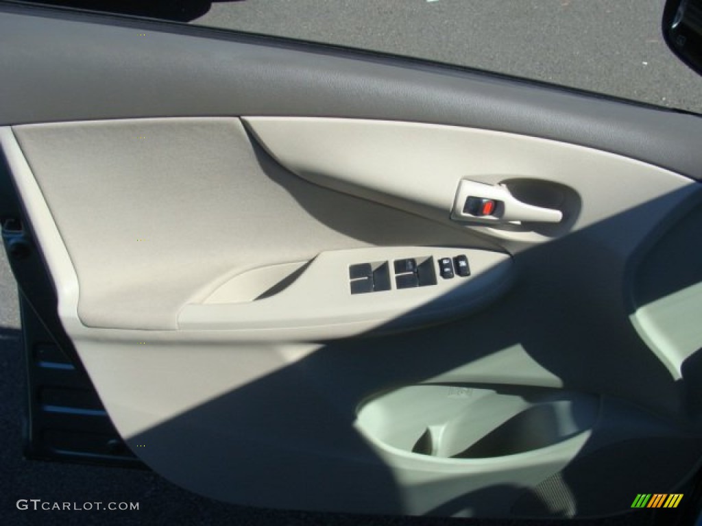 2009 Corolla LE - Capri Sea Green Metallic / Bisque photo #8