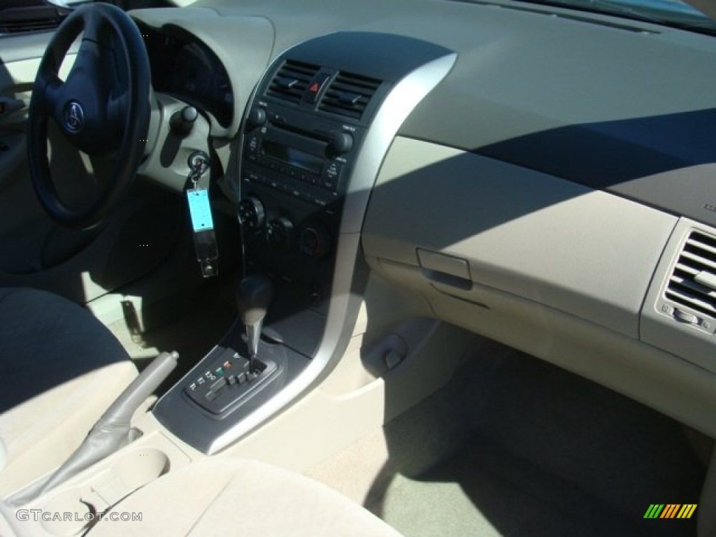 2009 Corolla LE - Capri Sea Green Metallic / Bisque photo #20