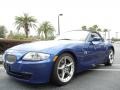 Montego Blue Metallic 2007 BMW Z4 3.0si Roadster Exterior