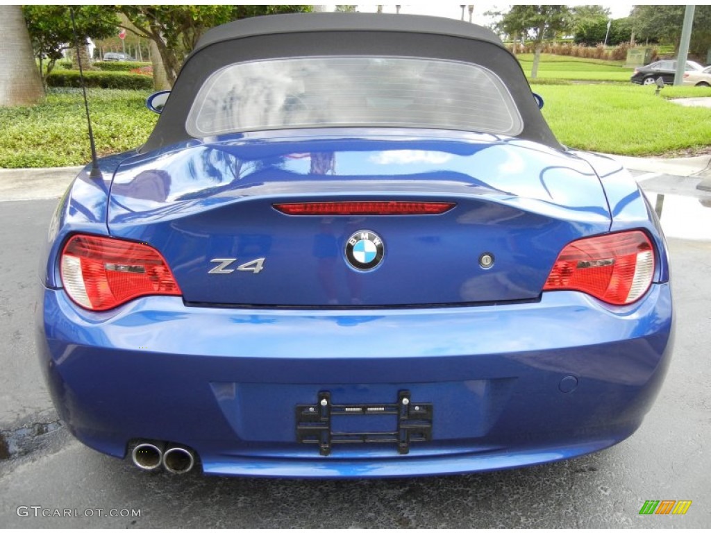 Montego Blue Metallic 2007 BMW Z4 3.0si Roadster Exterior Photo #71586159