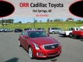 2013 Crystal Red Tintcoat Cadillac ATS 3.6L Premium AWD  photo #1