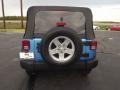 2010 Surf Blue Pearl Jeep Wrangler Unlimited Rubicon 4x4  photo #6