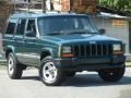 2001 Forest Green Pearlcoat Jeep Cherokee Sport  photo #1