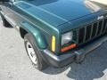 2001 Forest Green Pearlcoat Jeep Cherokee Sport  photo #16