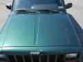2001 Forest Green Pearlcoat Jeep Cherokee Sport  photo #18