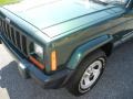 2001 Forest Green Pearlcoat Jeep Cherokee Sport  photo #22