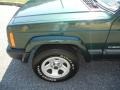 2001 Forest Green Pearlcoat Jeep Cherokee Sport  photo #24