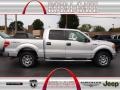 2010 Ingot Silver Metallic Ford F150 XLT SuperCrew 4x4  photo #1