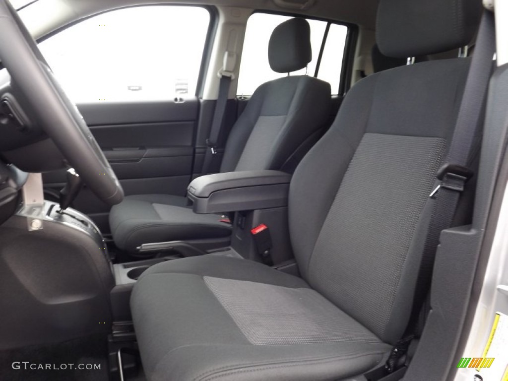 Dark Slate Gray Interior 2013 Jeep Compass Latitude Photo #71587221