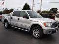 2010 Ingot Silver Metallic Ford F150 XLT SuperCrew 4x4  photo #2