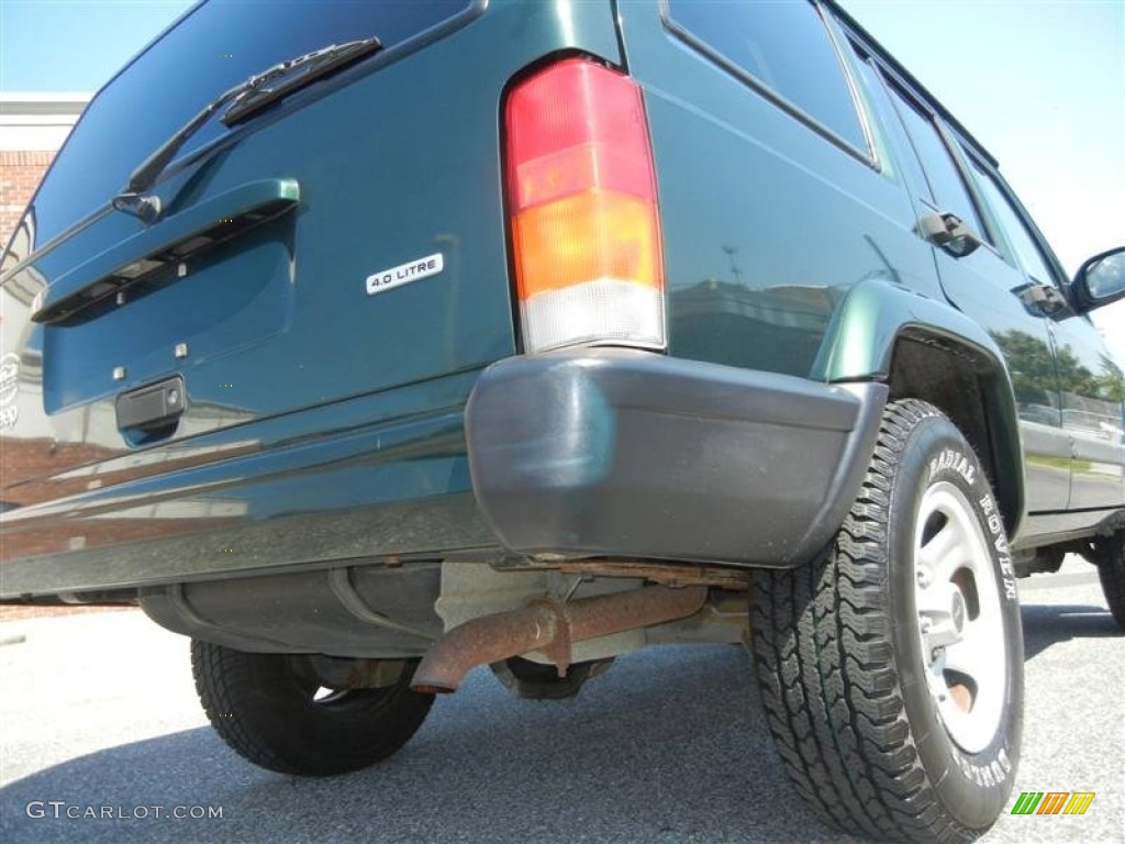 2001 Cherokee Sport - Forest Green Pearlcoat / Agate photo #33