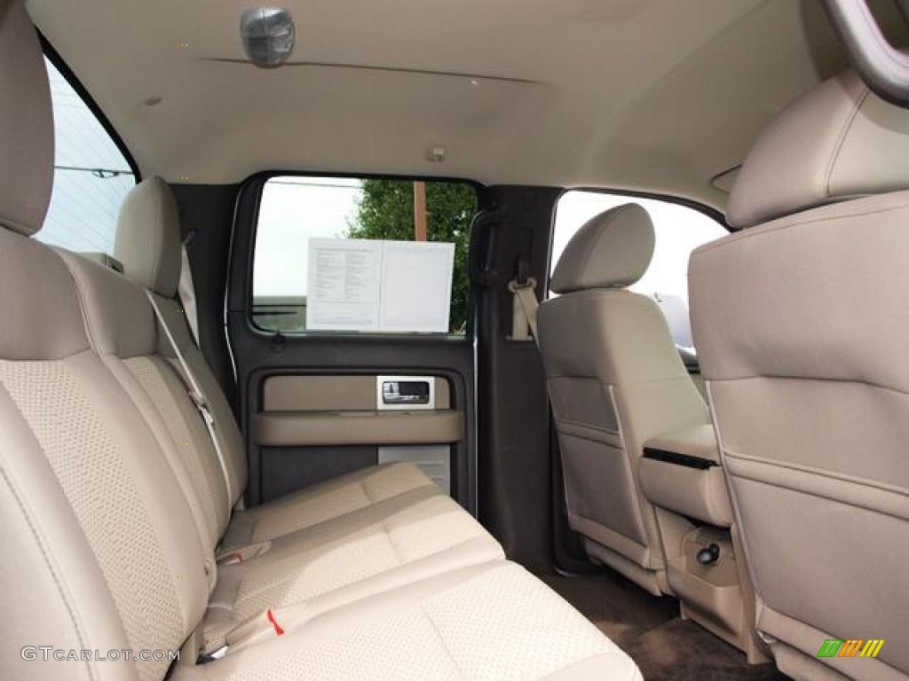 2010 F150 XLT SuperCrew 4x4 - Ingot Silver Metallic / Medium Stone photo #9