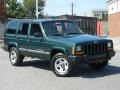 2001 Forest Green Pearlcoat Jeep Cherokee Sport  photo #52