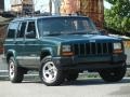 2001 Forest Green Pearlcoat Jeep Cherokee Sport  photo #53