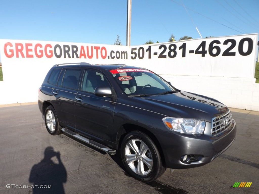 2010 Highlander Limited - Magnetic Gray Metallic / Ash photo #1