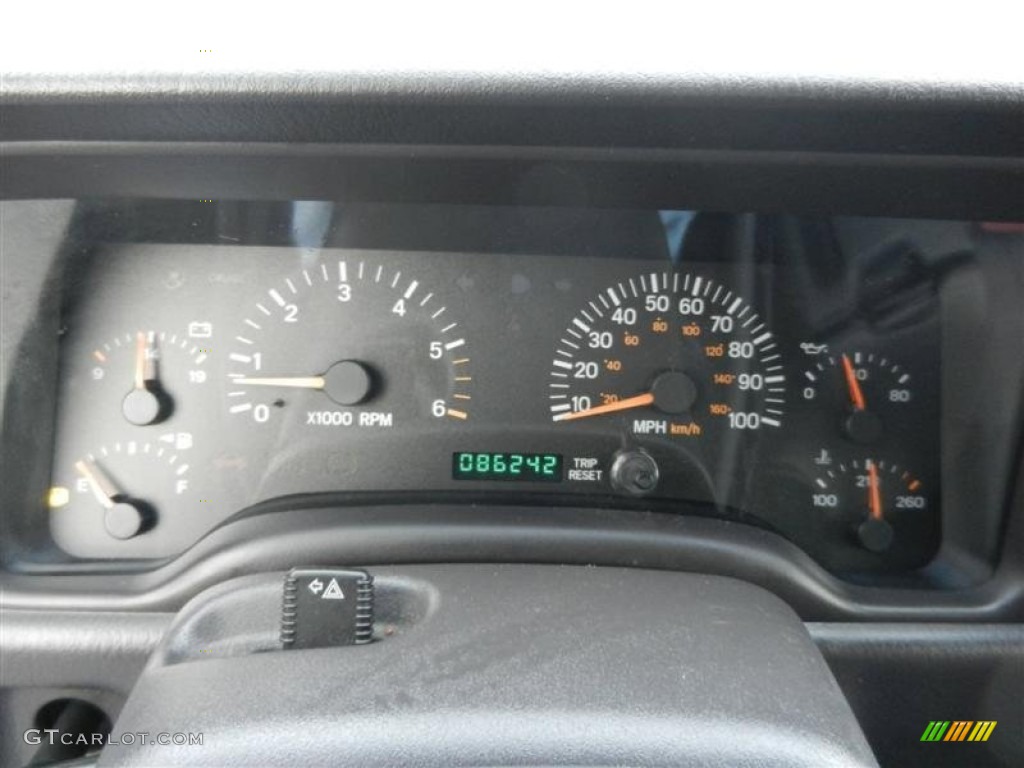 2001 Jeep Cherokee Sport Gauges Photo #71587689