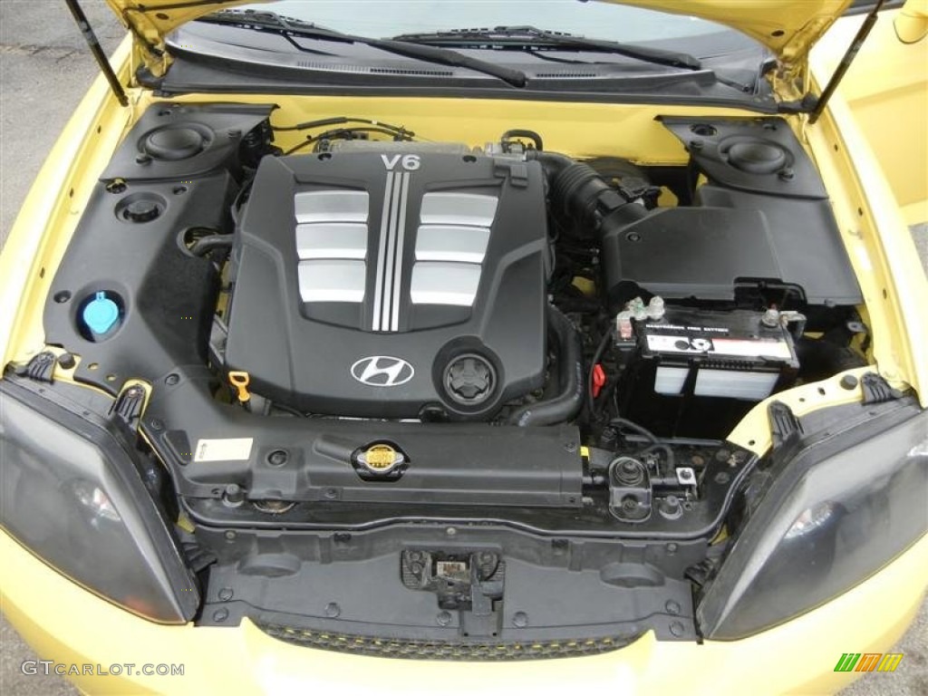 2006 Hyundai Tiburon GT Engine Photos