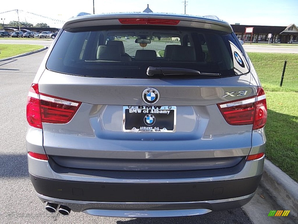 2013 X3 xDrive 35i - Space Gray Metallic / Oyster photo #5