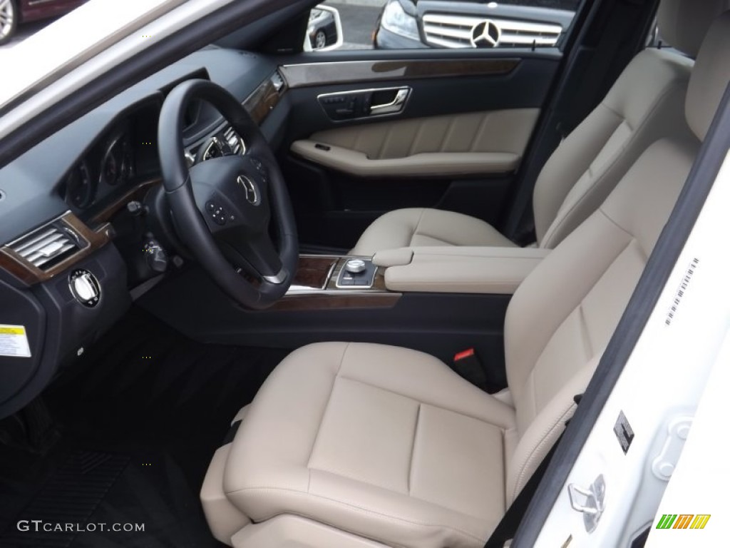 2010 E 350 4Matic Sedan - Arctic White / Almond Beige photo #9