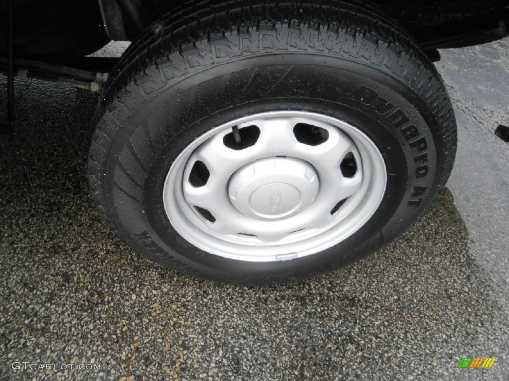 2010 F150 XL Regular Cab 4x4 - Sterling Grey Metallic / Medium Stone photo #11