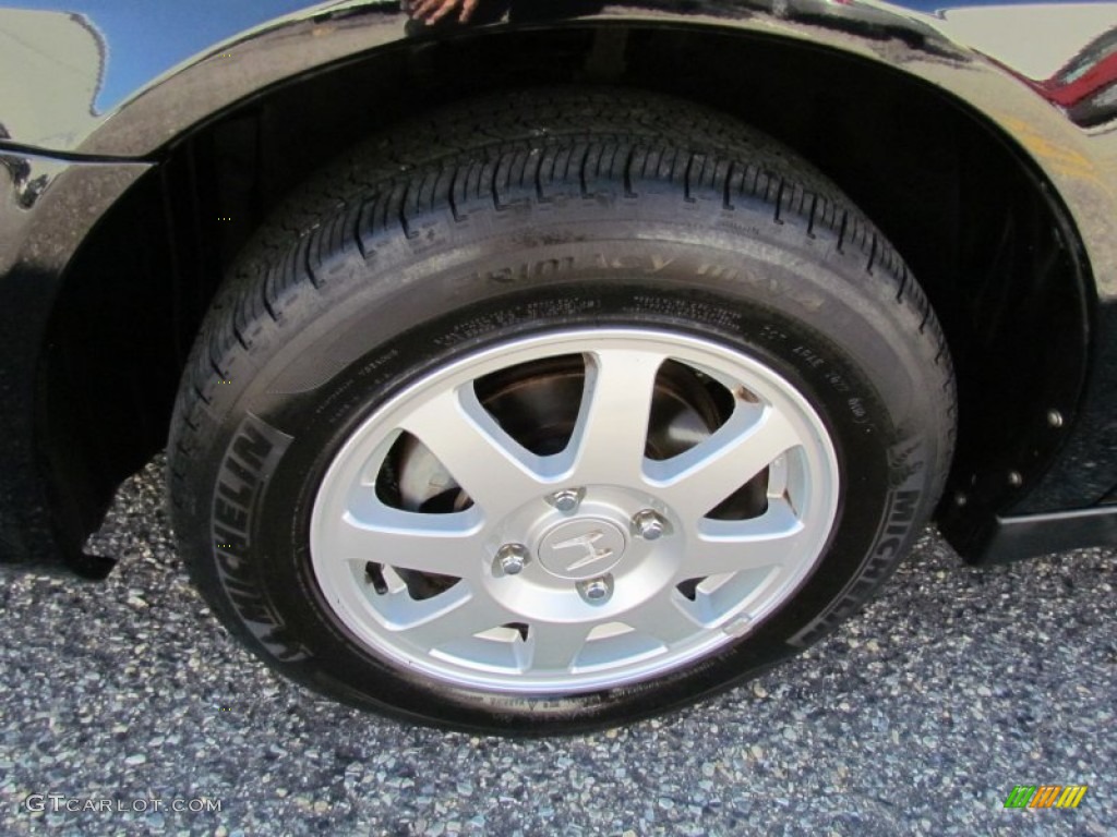 2002 Accord SE Sedan - Nighthawk Black Pearl / Quartz Gray photo #7