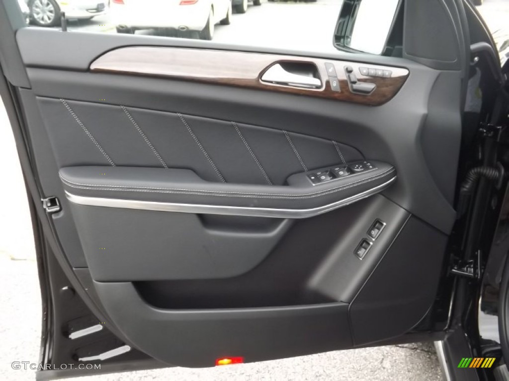 2013 Mercedes-Benz GL 450 4Matic Black Door Panel Photo #71590095