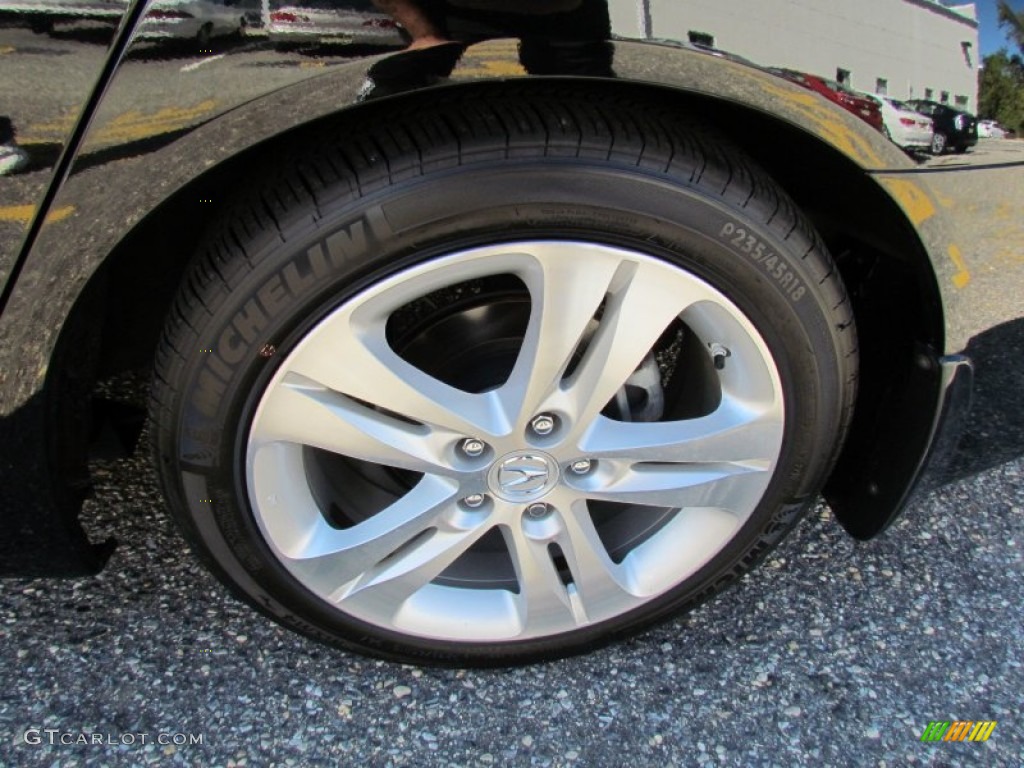 2010 TSX V6 Sedan - Crystal Black Pearl / Ebony photo #21