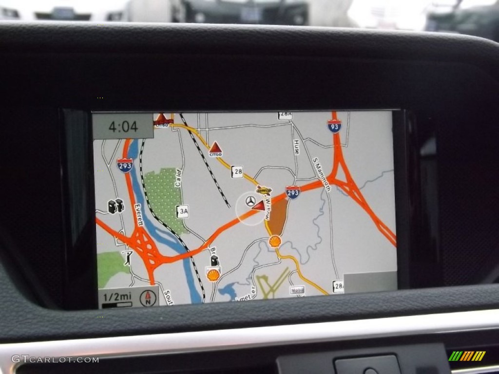 2013 Mercedes-Benz E 350 4Matic Sedan Navigation Photo #71590474