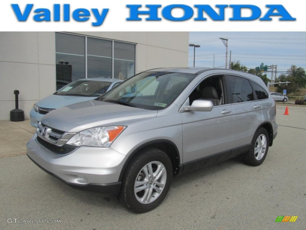 Alabaster Silver Metallic Honda CR-V