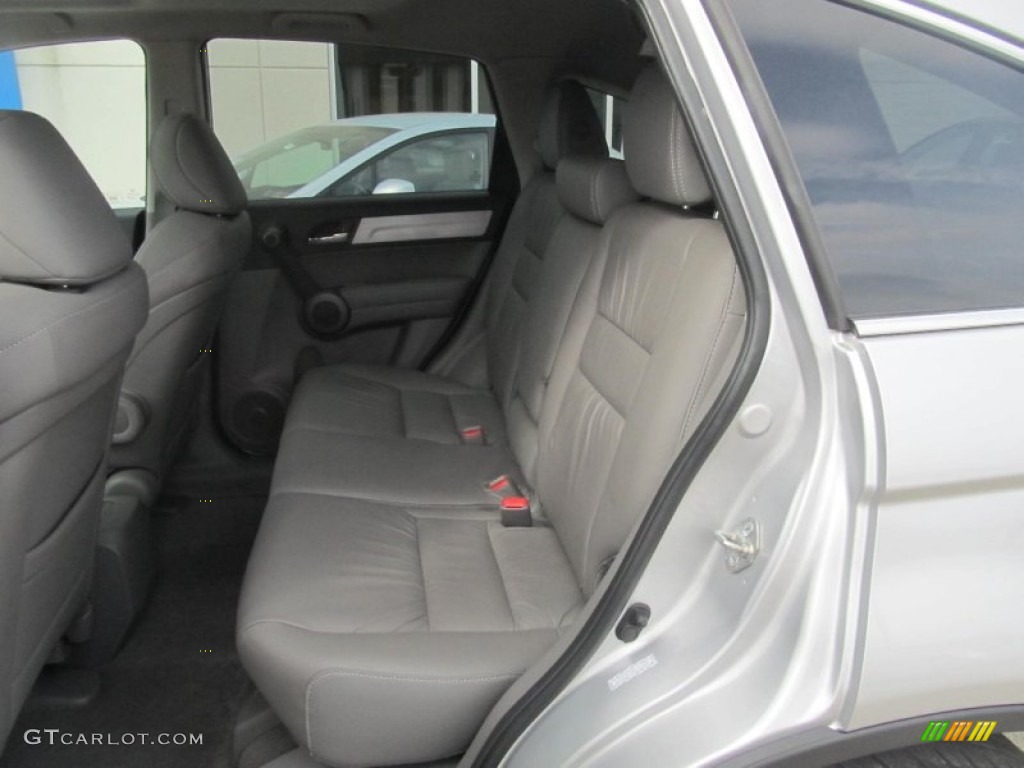 2010 CR-V EX-L AWD - Alabaster Silver Metallic / Gray photo #10