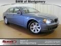 Michigan Blue Metallic 2008 BMW 7 Series 750i Sedan