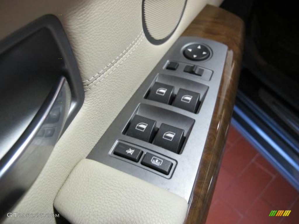 2008 7 Series 750i Sedan - Michigan Blue Metallic / Cream Beige photo #14