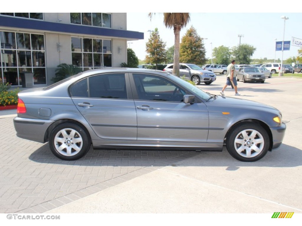 2003 3 Series 325xi Sedan - Steel Grey Metallic / Black photo #6