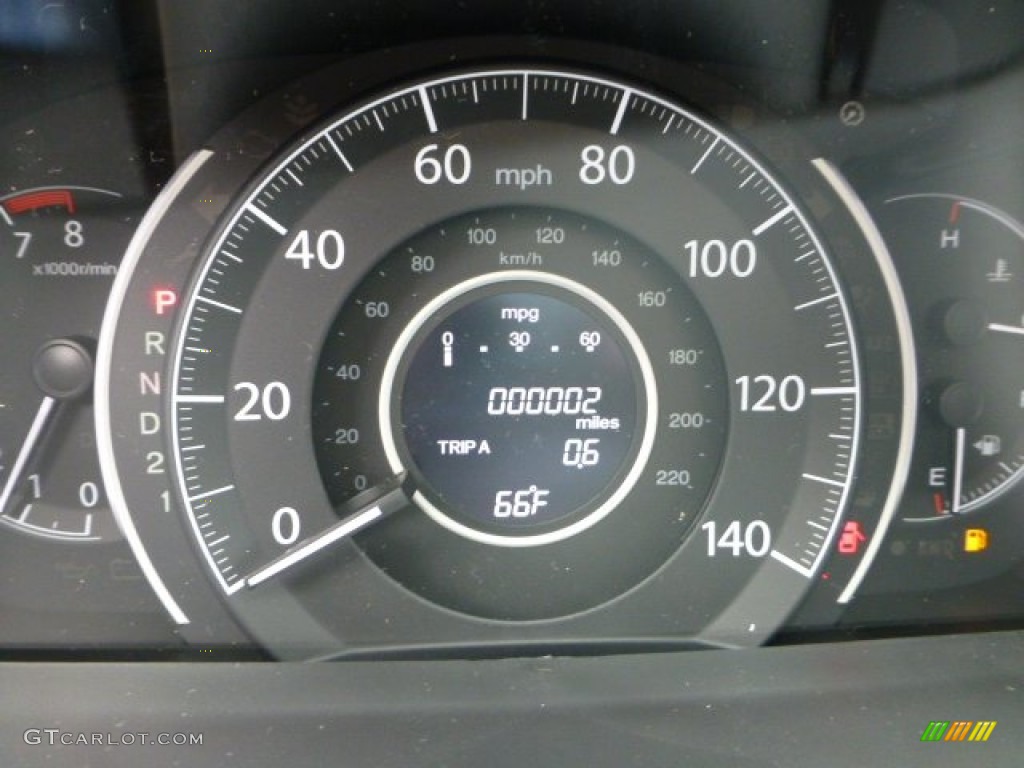 2013 CR-V EX AWD - Kona Coffee Metallic / Black photo #19