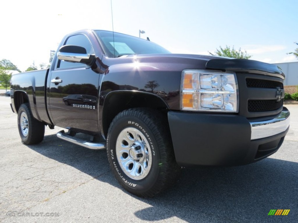 Dark Cherry Metallic Chevrolet Silverado 1500