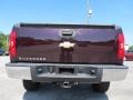 2008 Dark Cherry Metallic Chevrolet Silverado 1500 Work Truck Regular Cab  photo #6