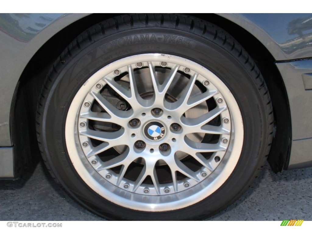 2001 5 Series 530i Sedan - Steel Blue Metallic / Black photo #25
