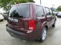 2013 Dark Cherry Pearl Honda Pilot EX-L 4WD  photo #4