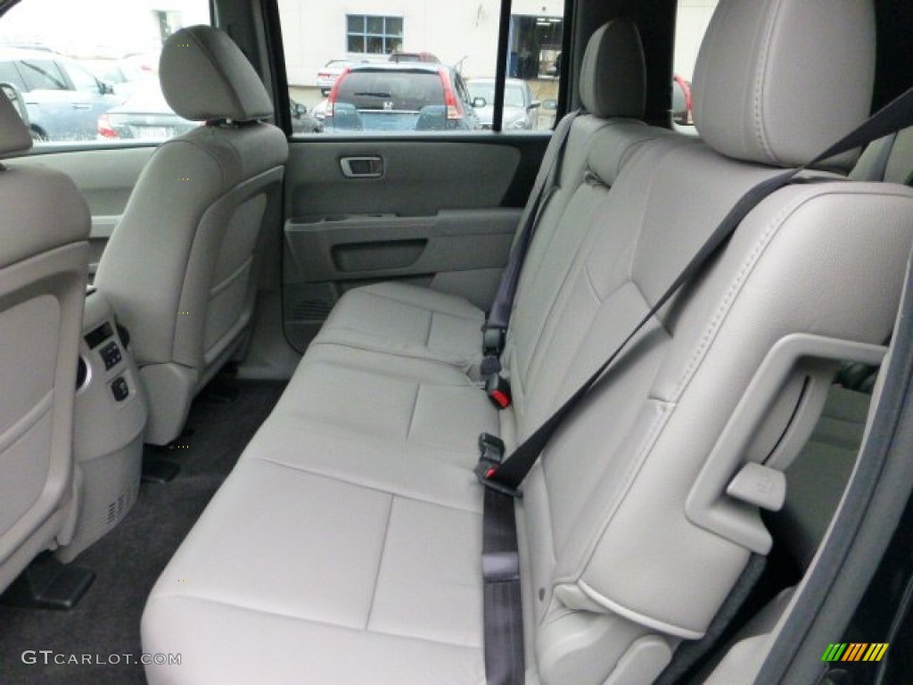 Gray Interior 2013 Honda Pilot EX-L 4WD Photo #71594463