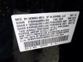  2013 Pilot EX-L 4WD Crystal Black Pearl Color Code NH731P