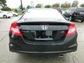 2012 Crystal Black Pearl Honda Civic Si Coupe  photo #3