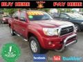 2005 Impulse Red Pearl Toyota Tacoma PreRunner TRD Double Cab  photo #1