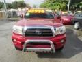 2005 Impulse Red Pearl Toyota Tacoma PreRunner TRD Double Cab  photo #2
