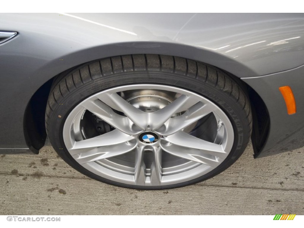 2013 6 Series 640i Gran Coupe - Space Gray Metallic / Black photo #2
