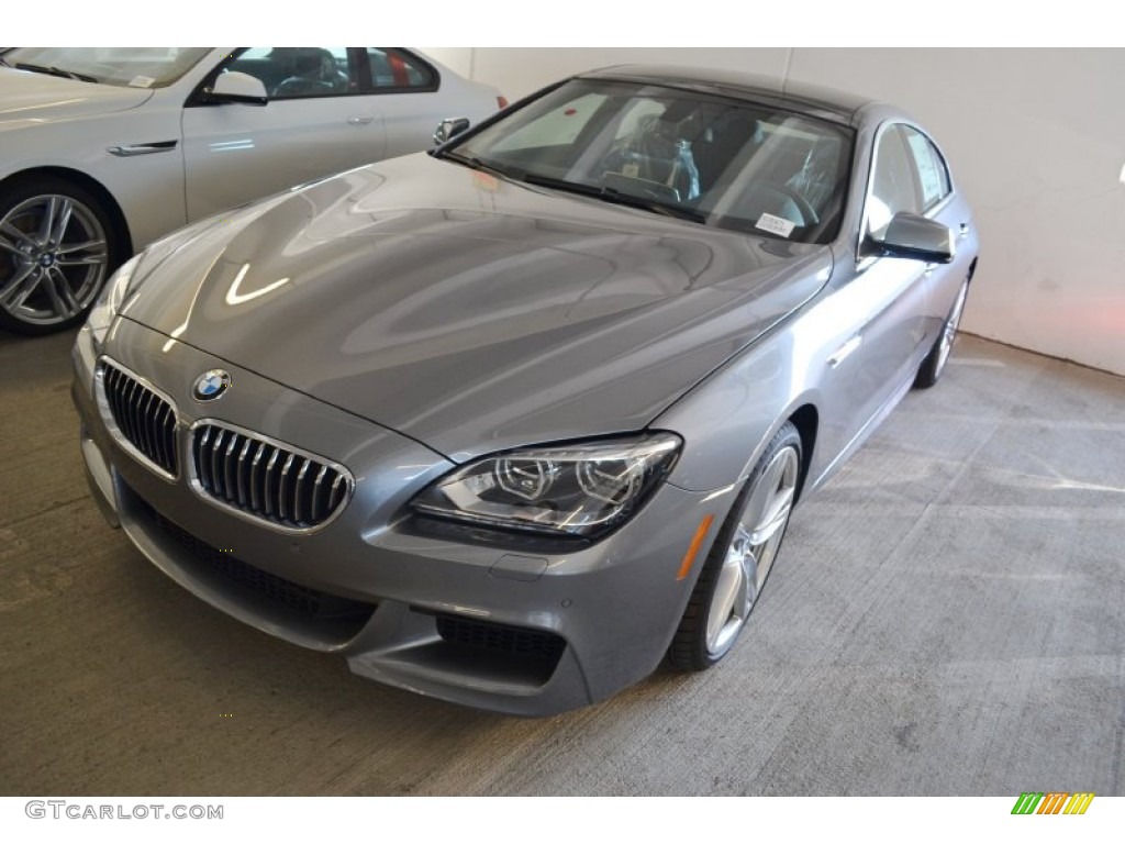 2013 6 Series 640i Gran Coupe - Space Gray Metallic / Black photo #9