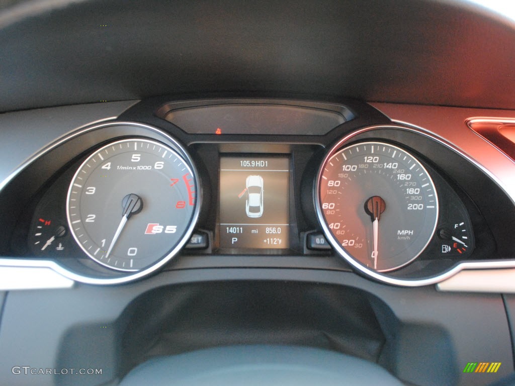 2011 Audi S5 4.2 FSI quattro Coupe Gauges Photo #71596212